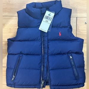 Brand new!  Size 2/2t POLO vest